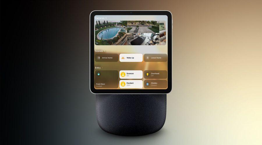 HomePod with screen feature