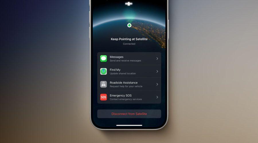 iphone satellite feature