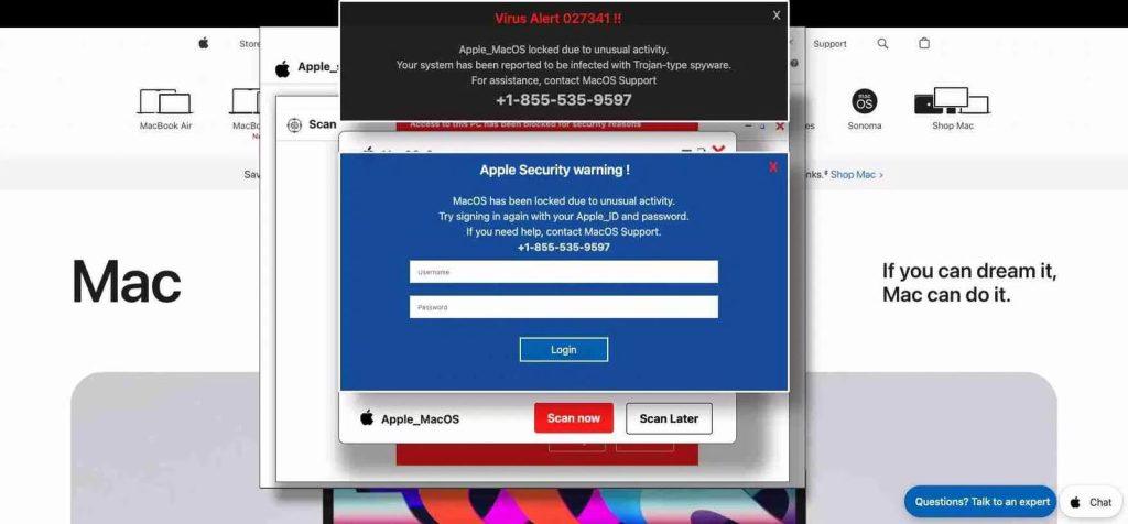 mac phishing attack feb 2025
