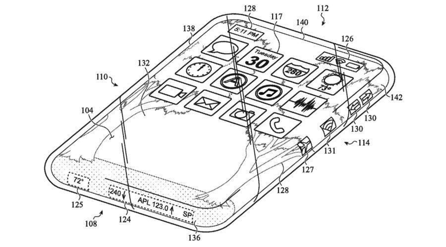 apple glass enclosures patent main