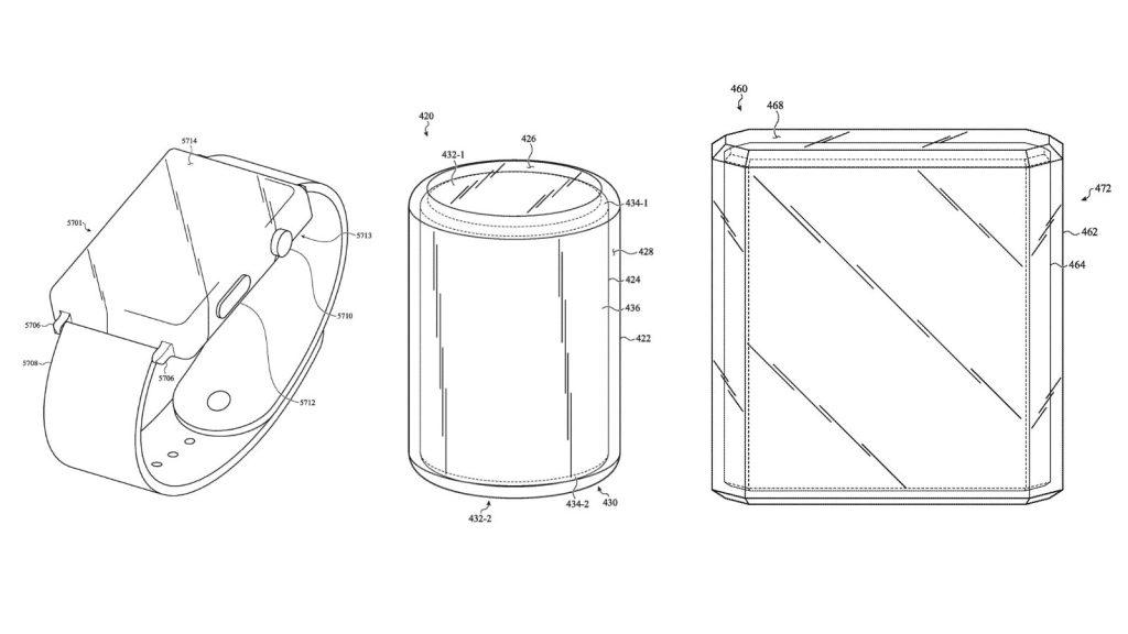 apple glass enclosures patent other devices