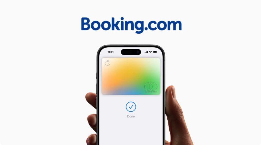 booking com apple card promo