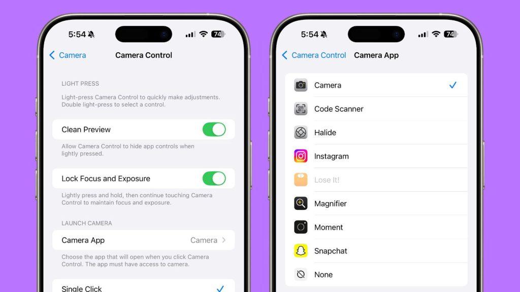 camera-control-ios-18-4-menu