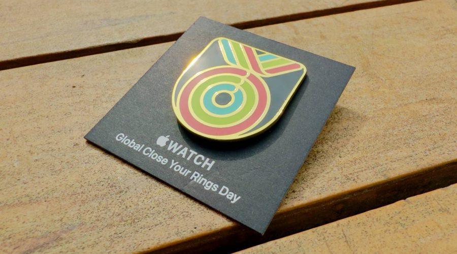 global close your rings day pin