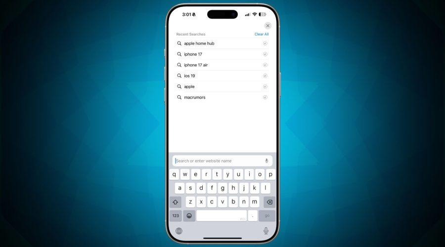 ios 18 4 safari search