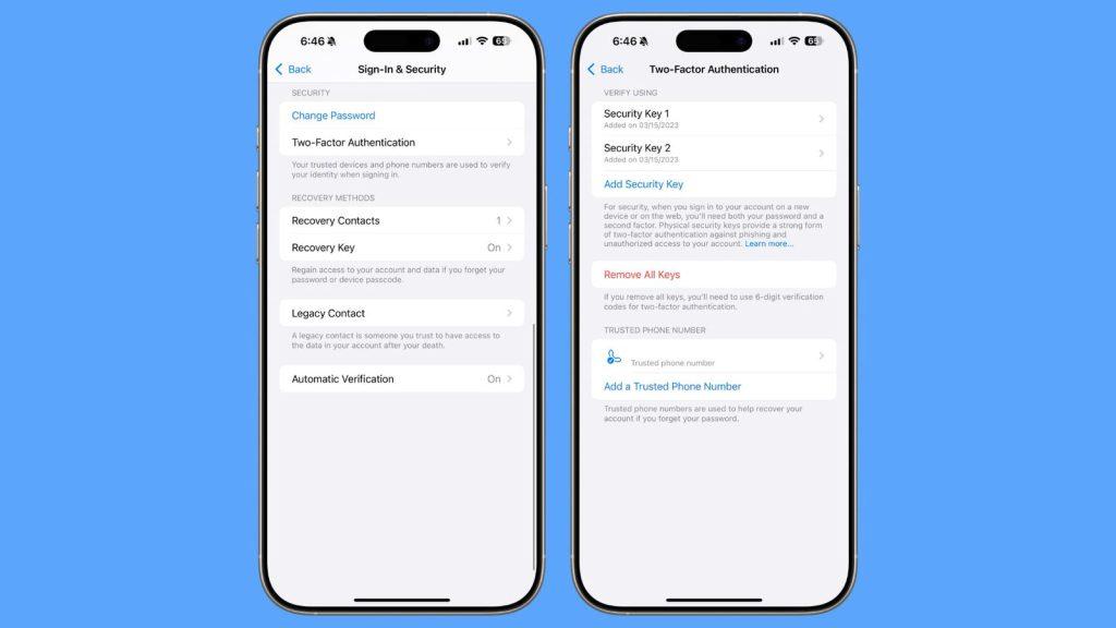 two factor authentication