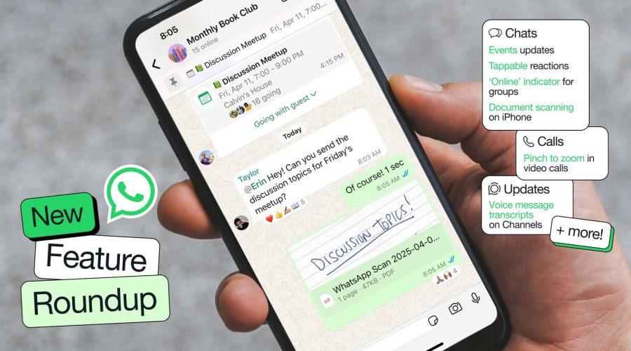 whatsapp feature roundup