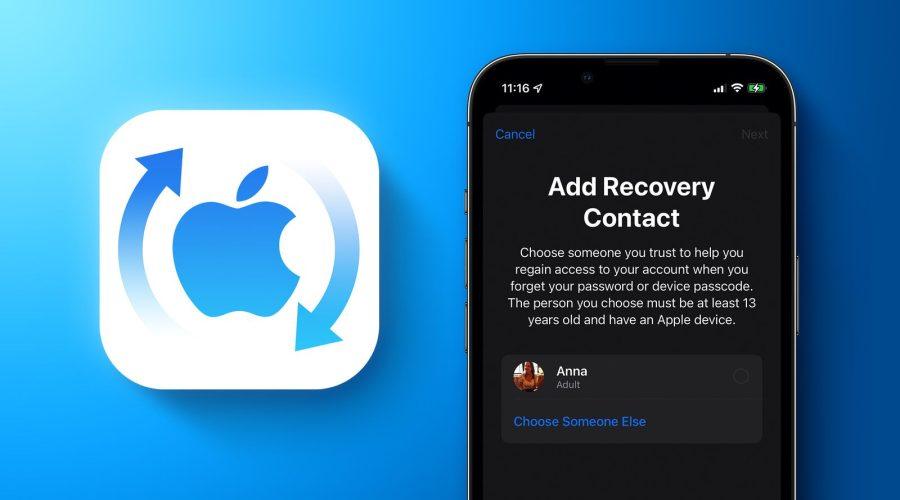 recovery contact feature