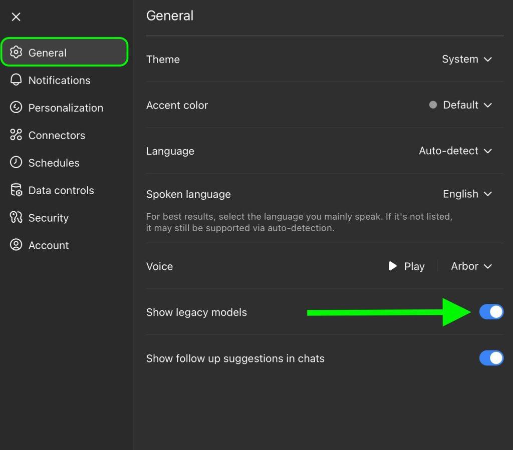 chat-gpt-general-settings