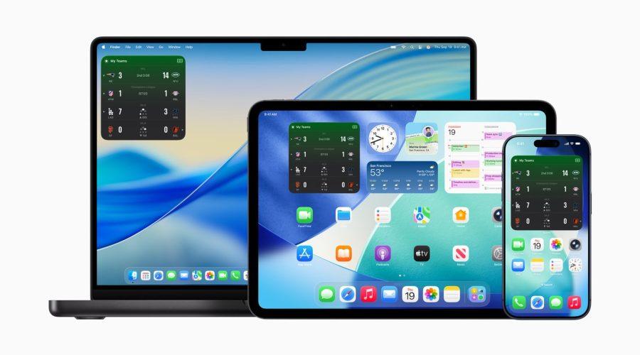 Apple Sports Widgets