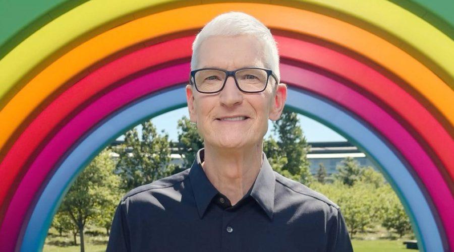 Tim Cook Rainbow