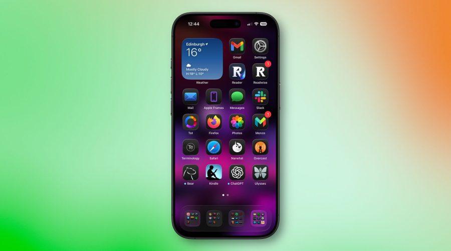 ios 26 liquid glass dark mode