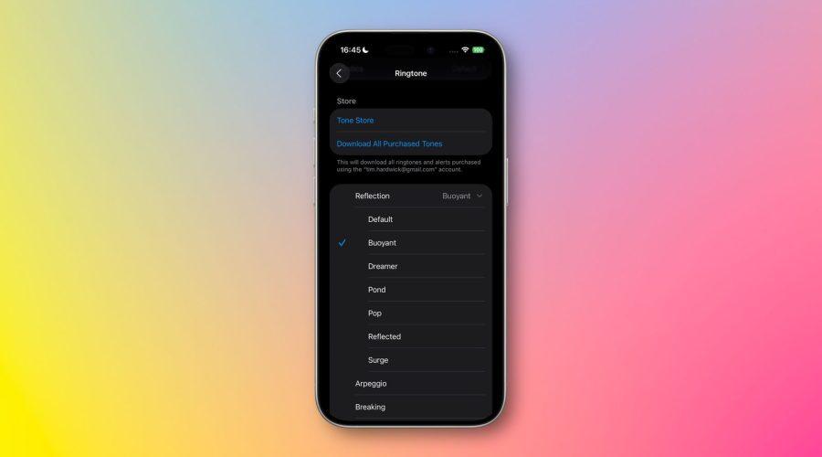ios 26 new ringtones