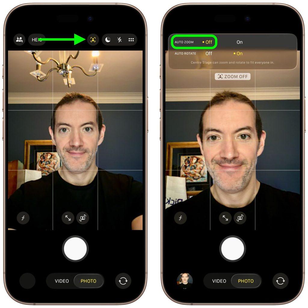 iphone 17 disable auto zoom