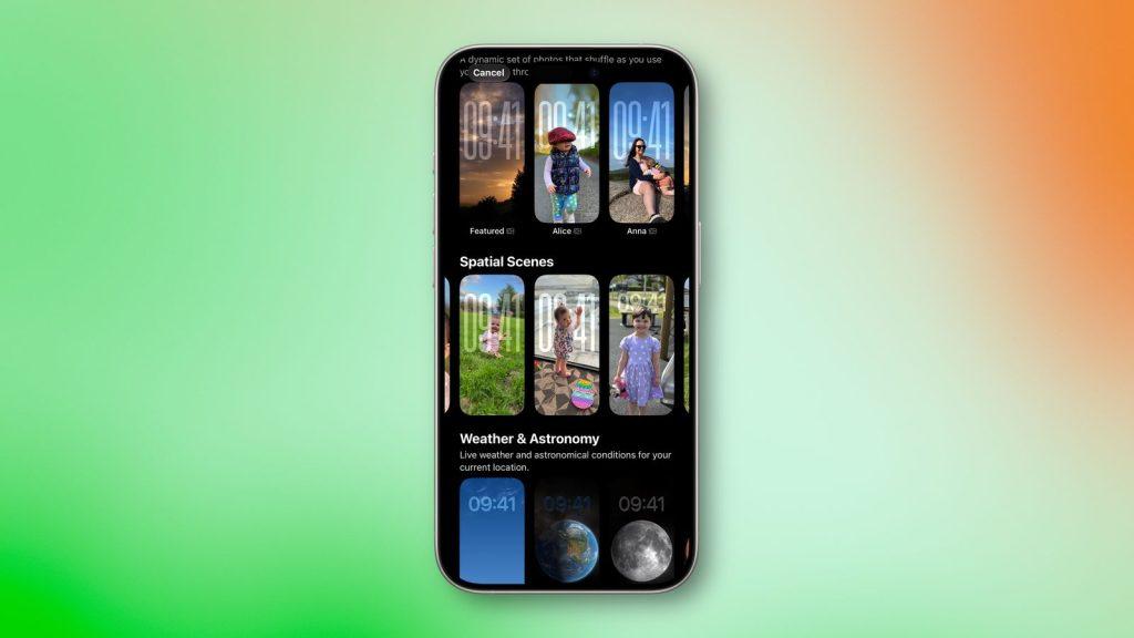 spatial-scenes-lock-screen