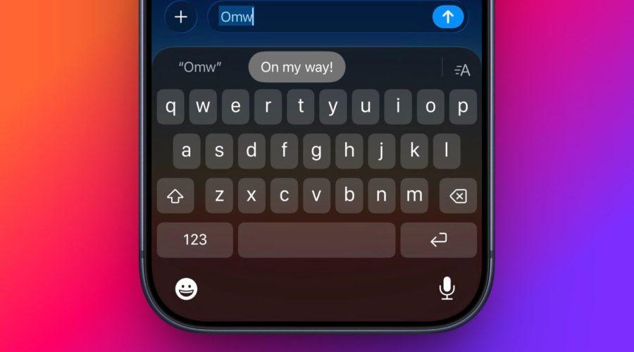 on-my-way-text-replacement