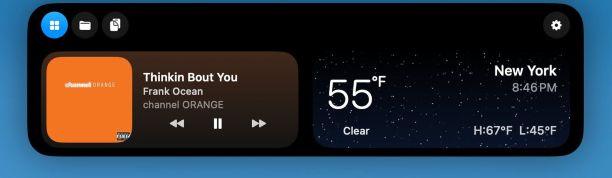 bartender pro widgets