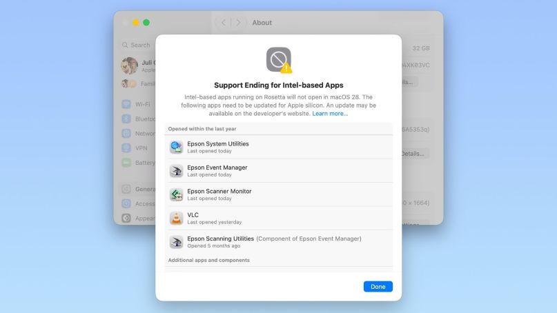 macos 27 rosetta apps support